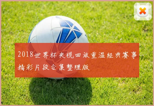2018世界杯央视回放重温经典赛事精彩片段合集整理版